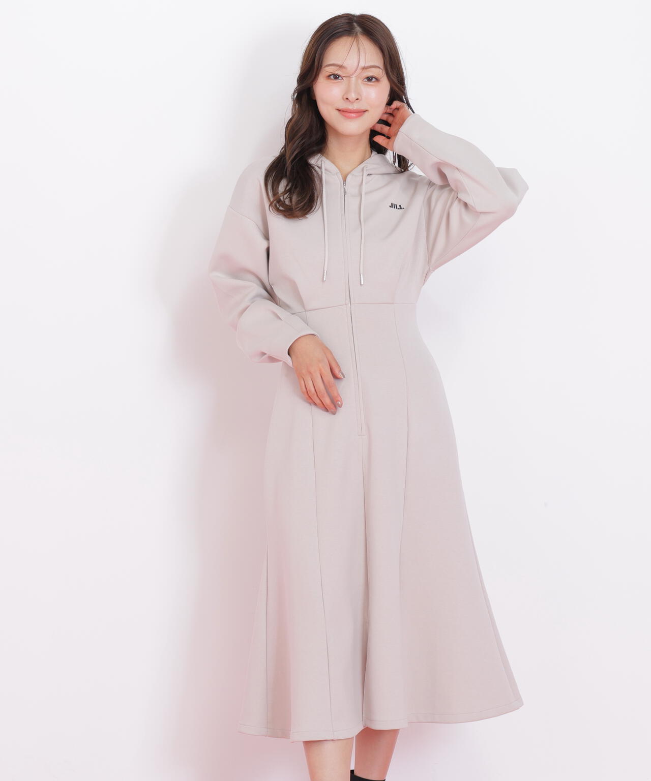 ダイバーフーディーロングワンピース | JILL by JILL STUART（ジル