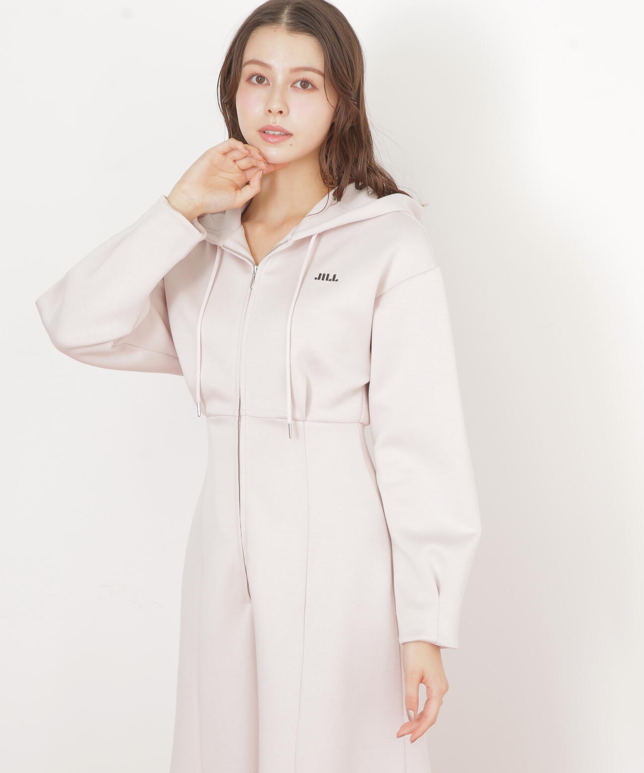 ダイバーフーディーロングワンピース | JILL by JILL STUART（ジル