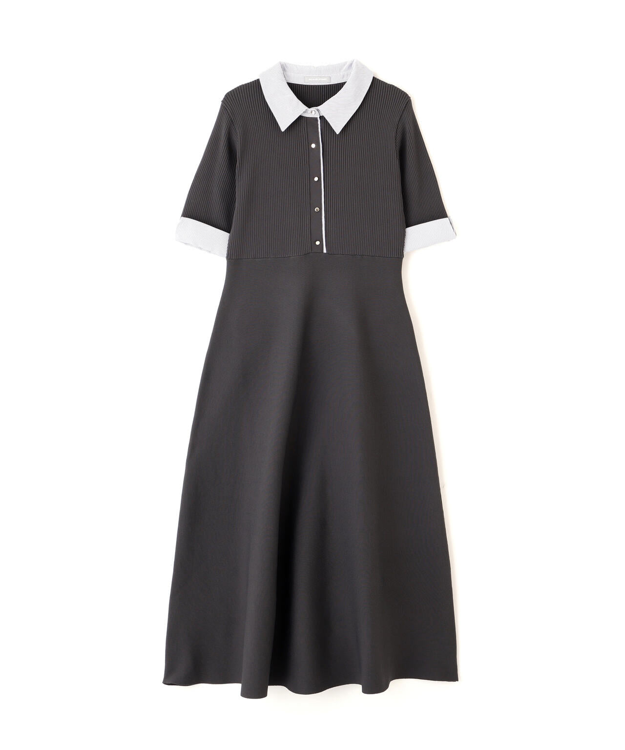 シャツ襟ドッキングニットワンピース半袖 | JILL by JILL STUART（ジル