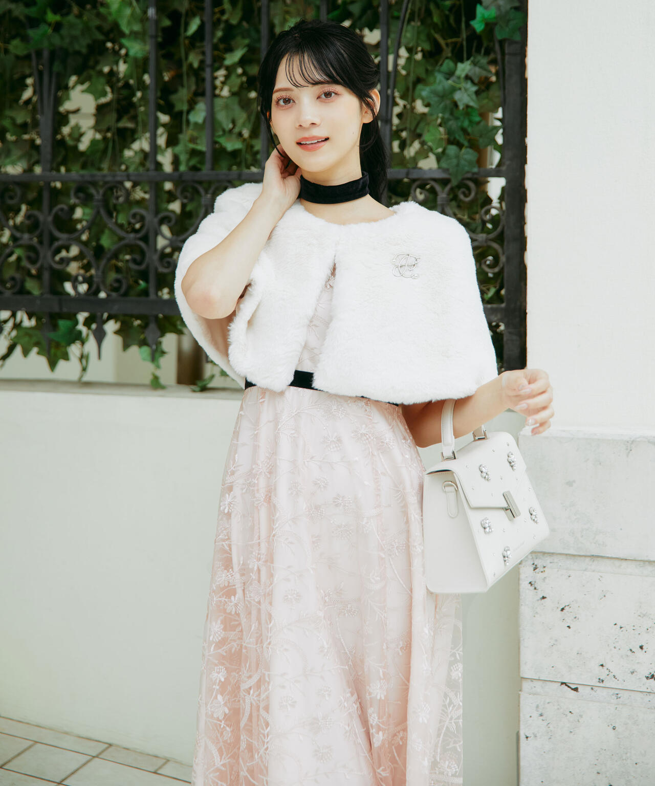 mikuさんコラボ＞フェイクファーケープ | JILL by JILL STUART