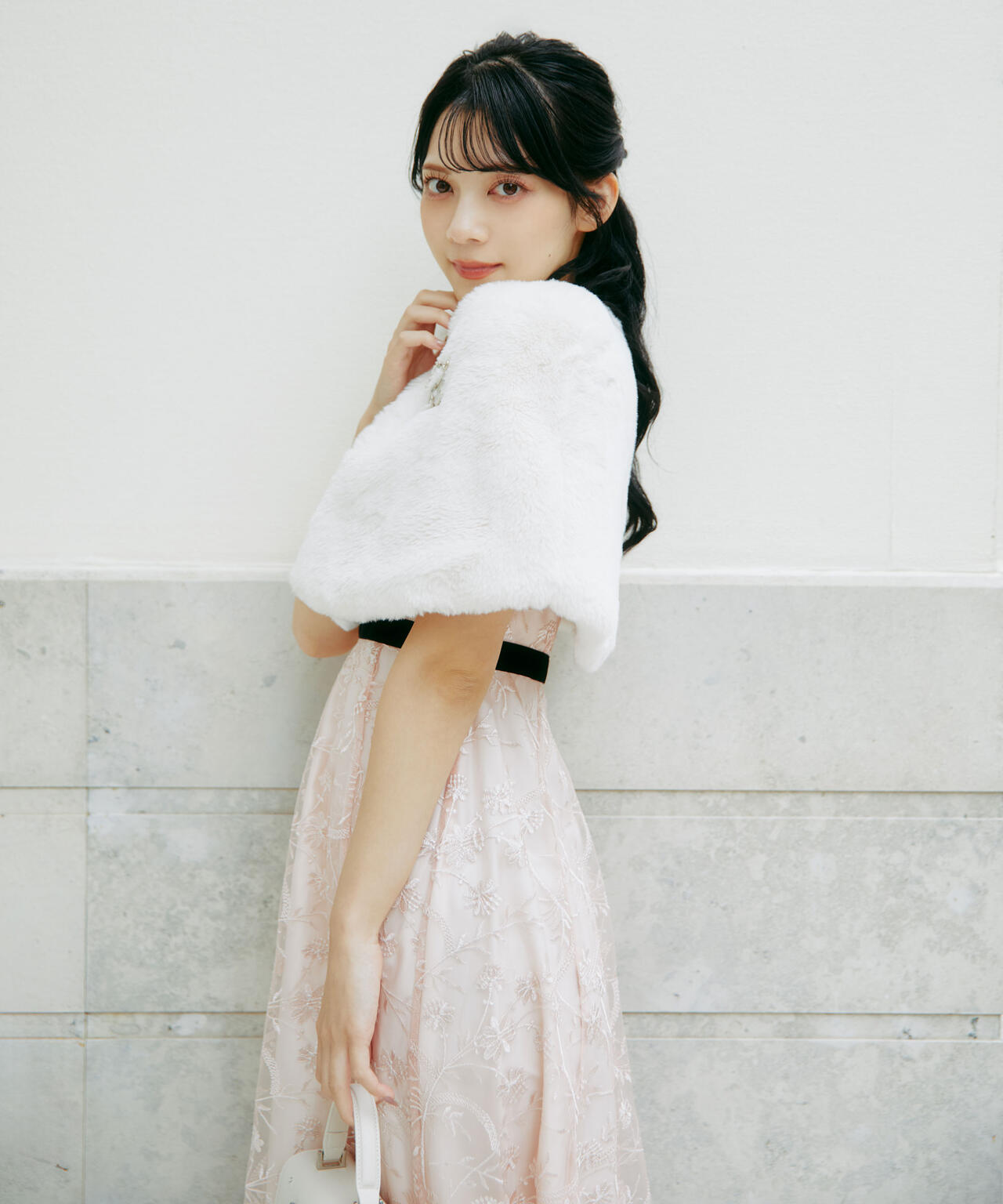 ma* * * ファーケープ mikuさんコラボ＞フェイクファーケープ | JILL by JILL STUART
