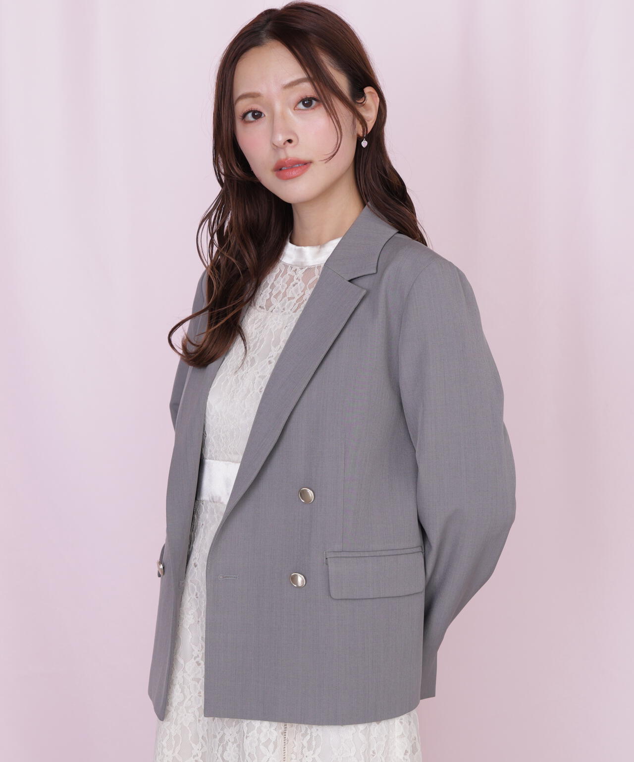 ＜セットアップ対応＞ベーシックツイルジャケット