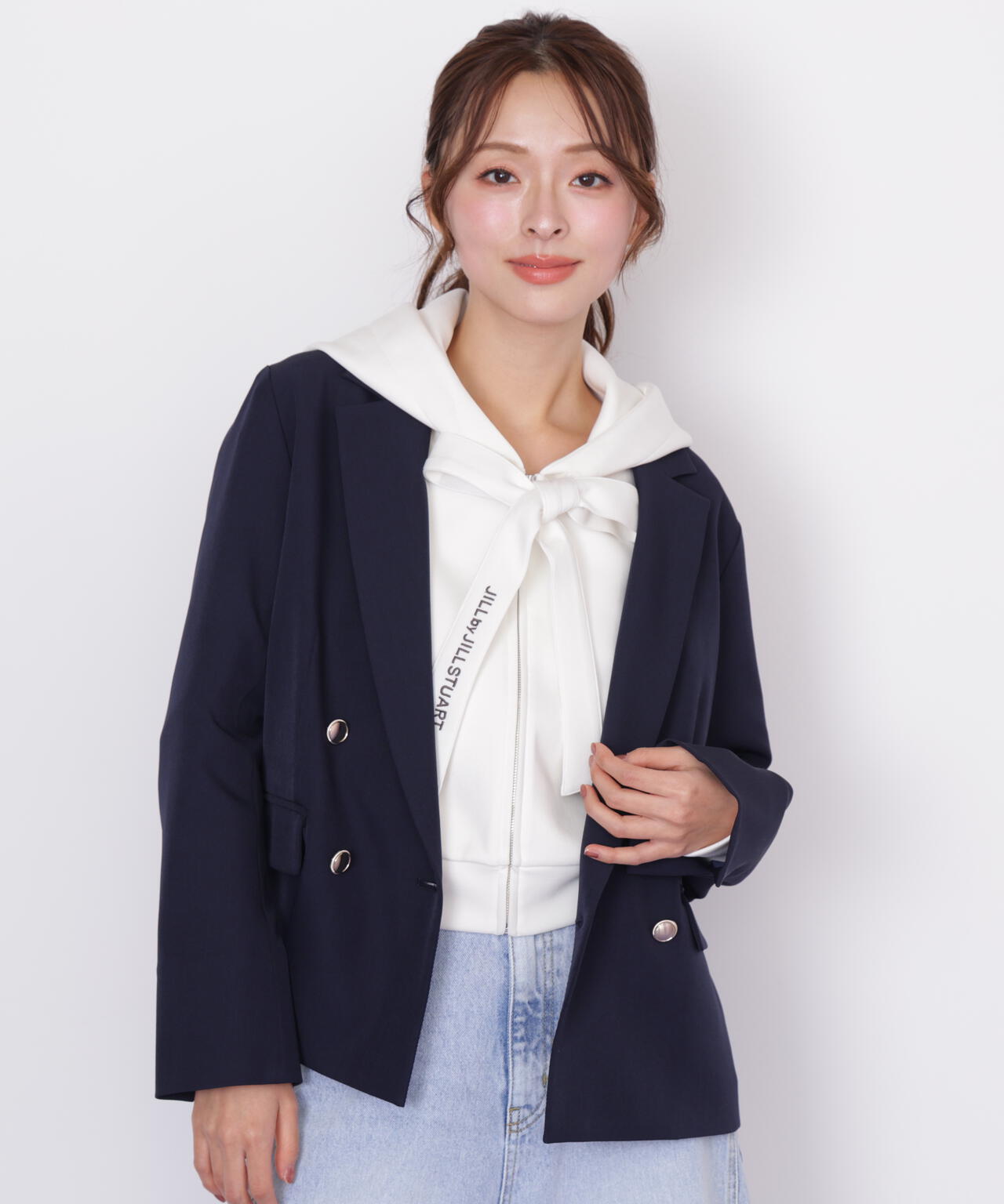 ＜セットアップ対応＞ベーシックツイルジャケット