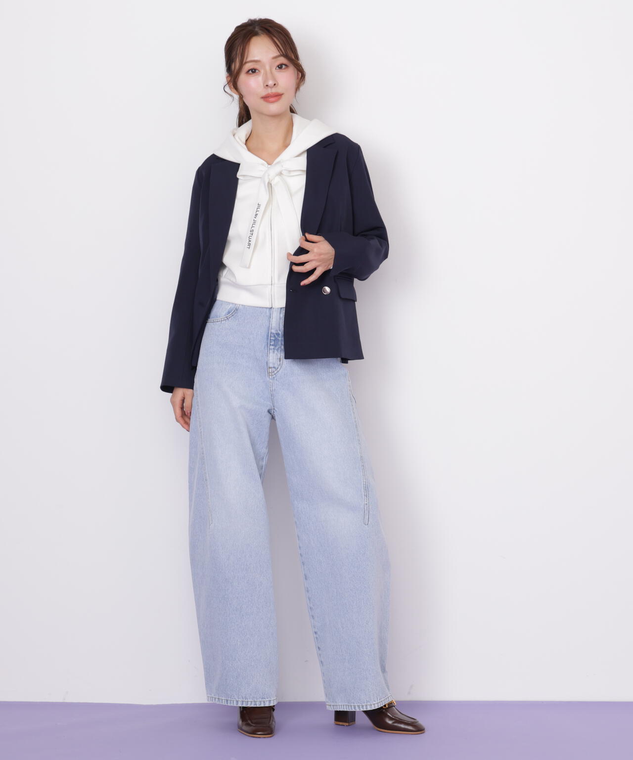 ＜セットアップ対応＞ベーシックツイルジャケット