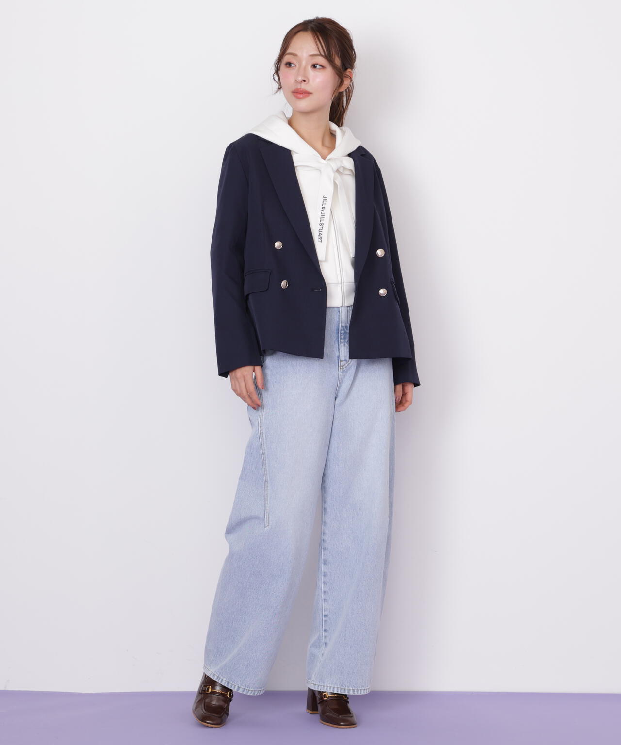 ＜セットアップ対応＞ベーシックツイルジャケット