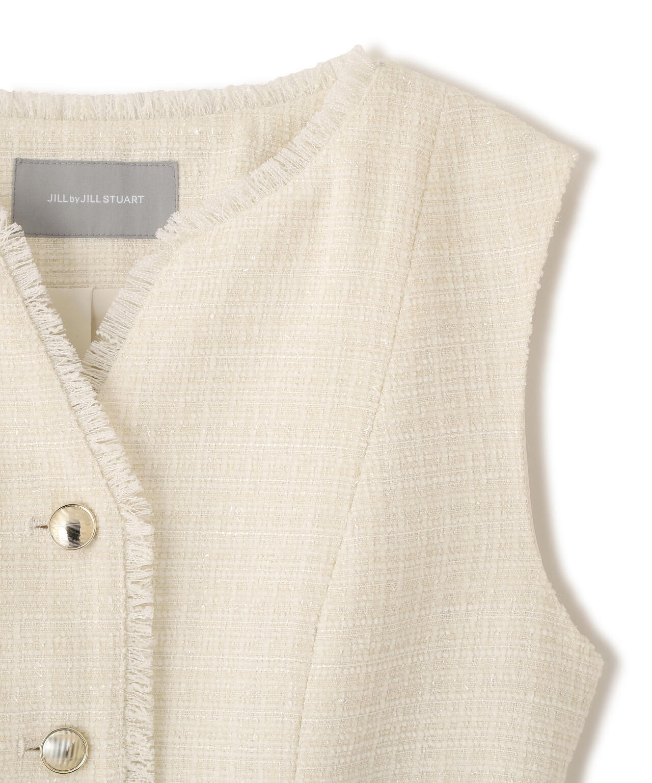 ベルト付きツィードジレ