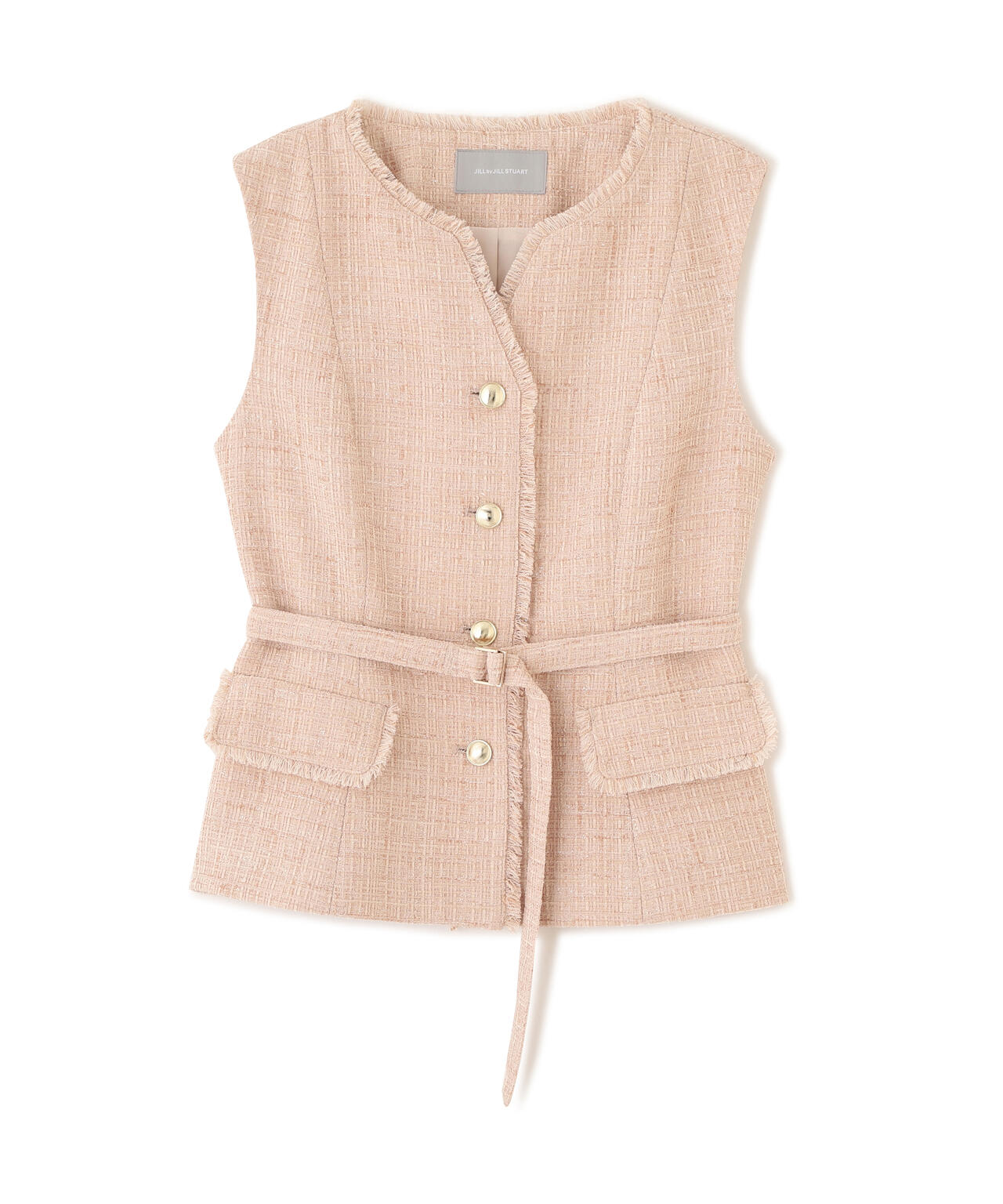 ベルト付きツィードジレ