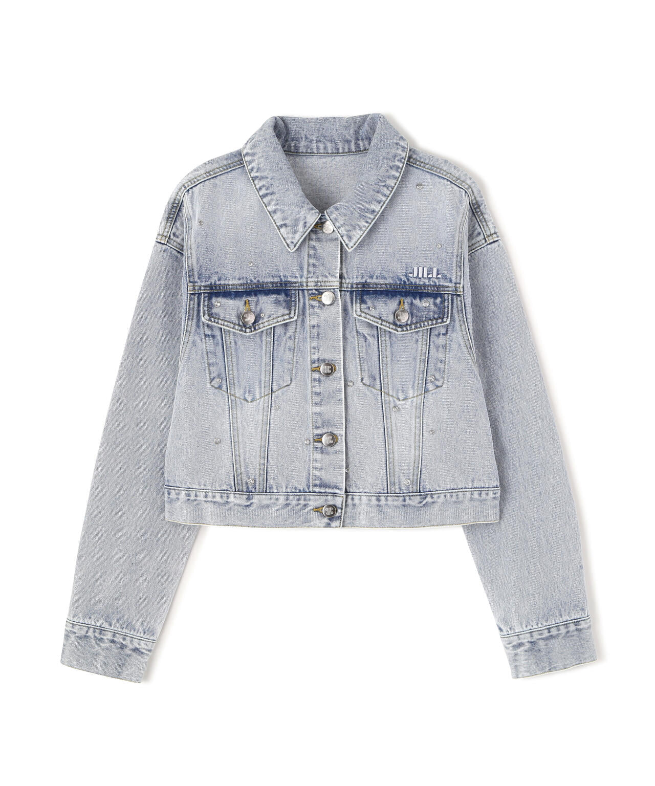 構築パネルデニムジャケット