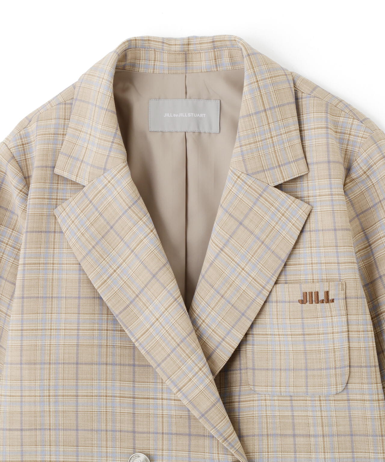 セットアップ対応ショート丈テーラードジャケット