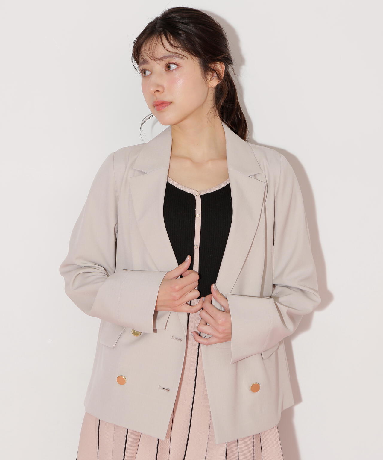 161cm 着用サイズ：M