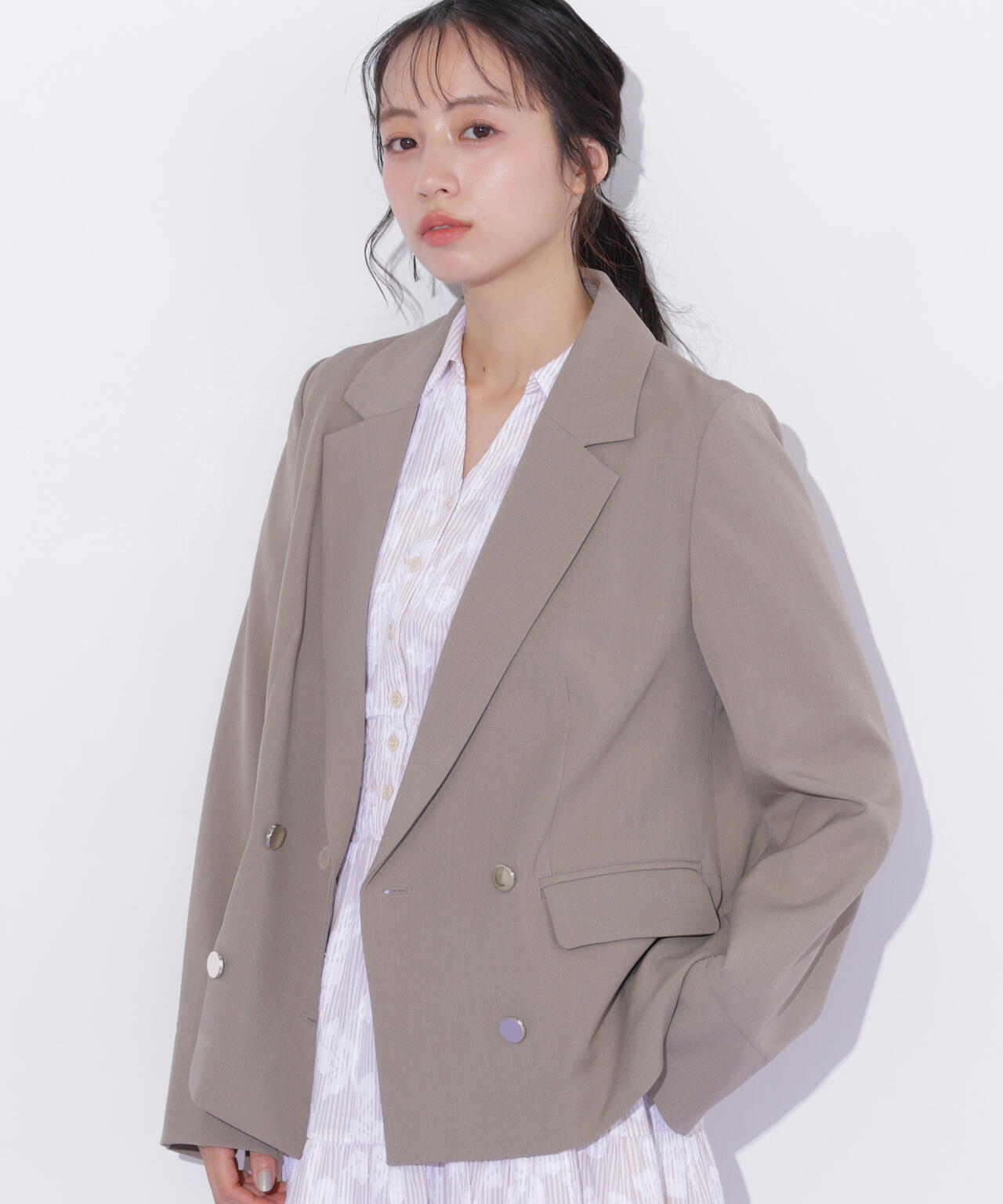 【新品未使用】26SS jumelle テーラードジャケット　ベージュ JILL by JILL STUART（ジルバイジルスチュアート） ジャケット