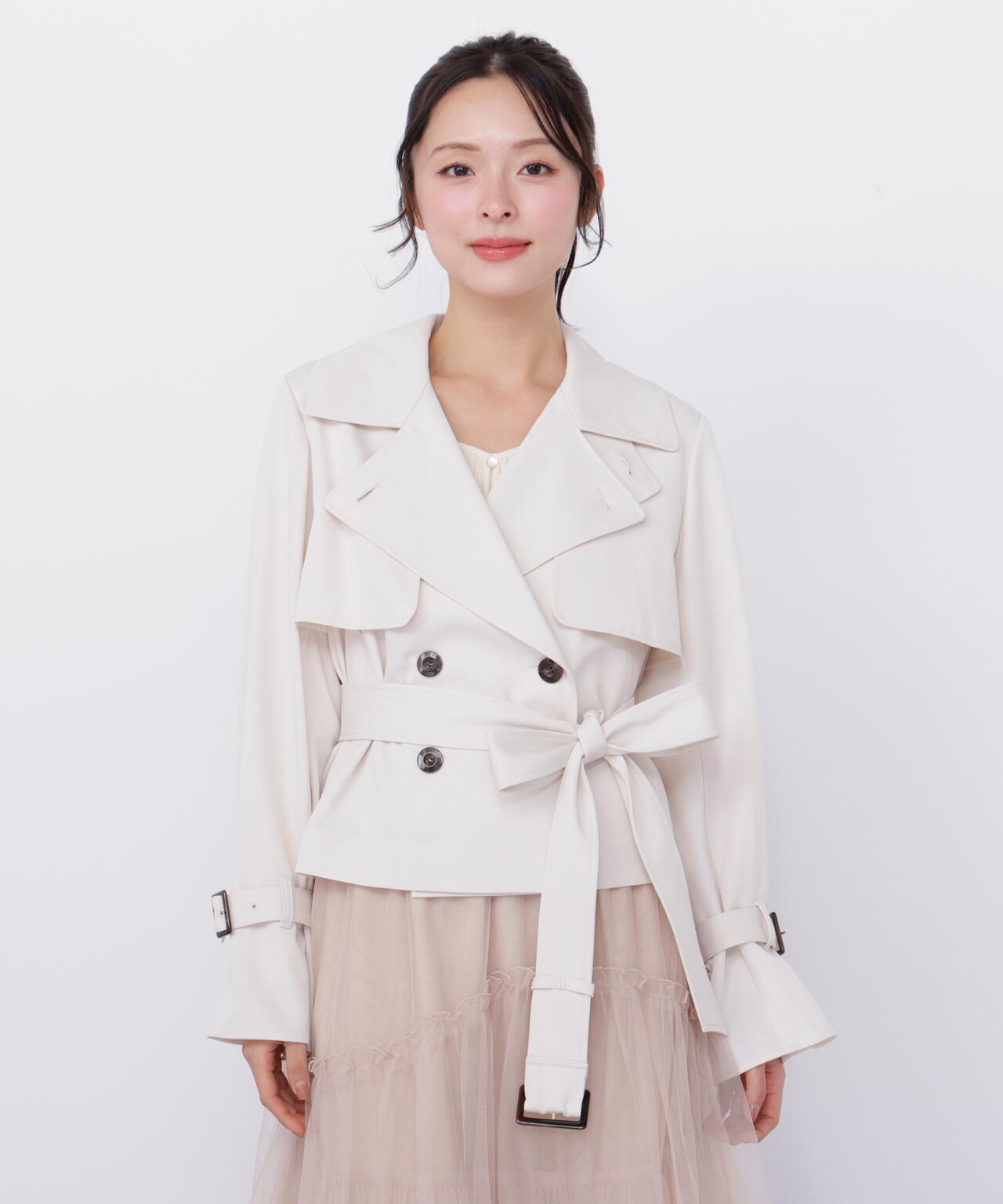 スタンドカラーショートトレンチコート | JILL by JILL STUART（ジル