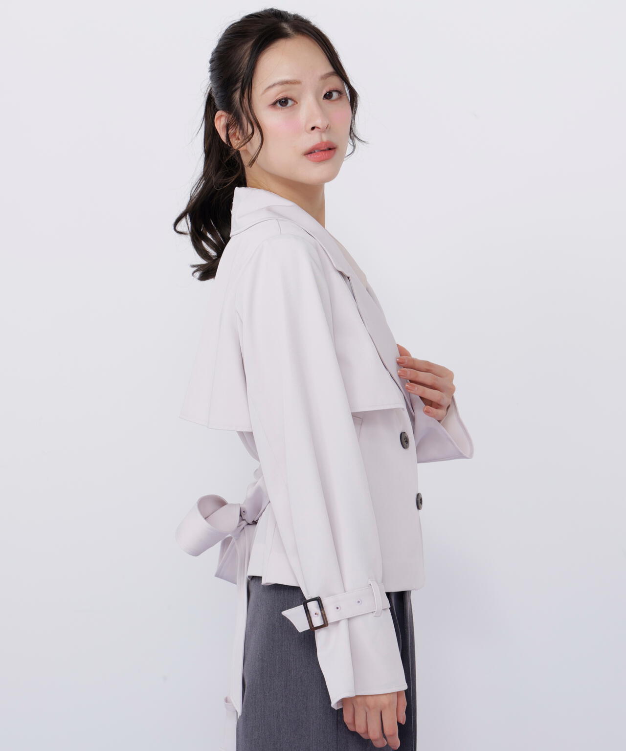 スタンドカラーショートトレンチコート | JILL by JILL STUART（ジル