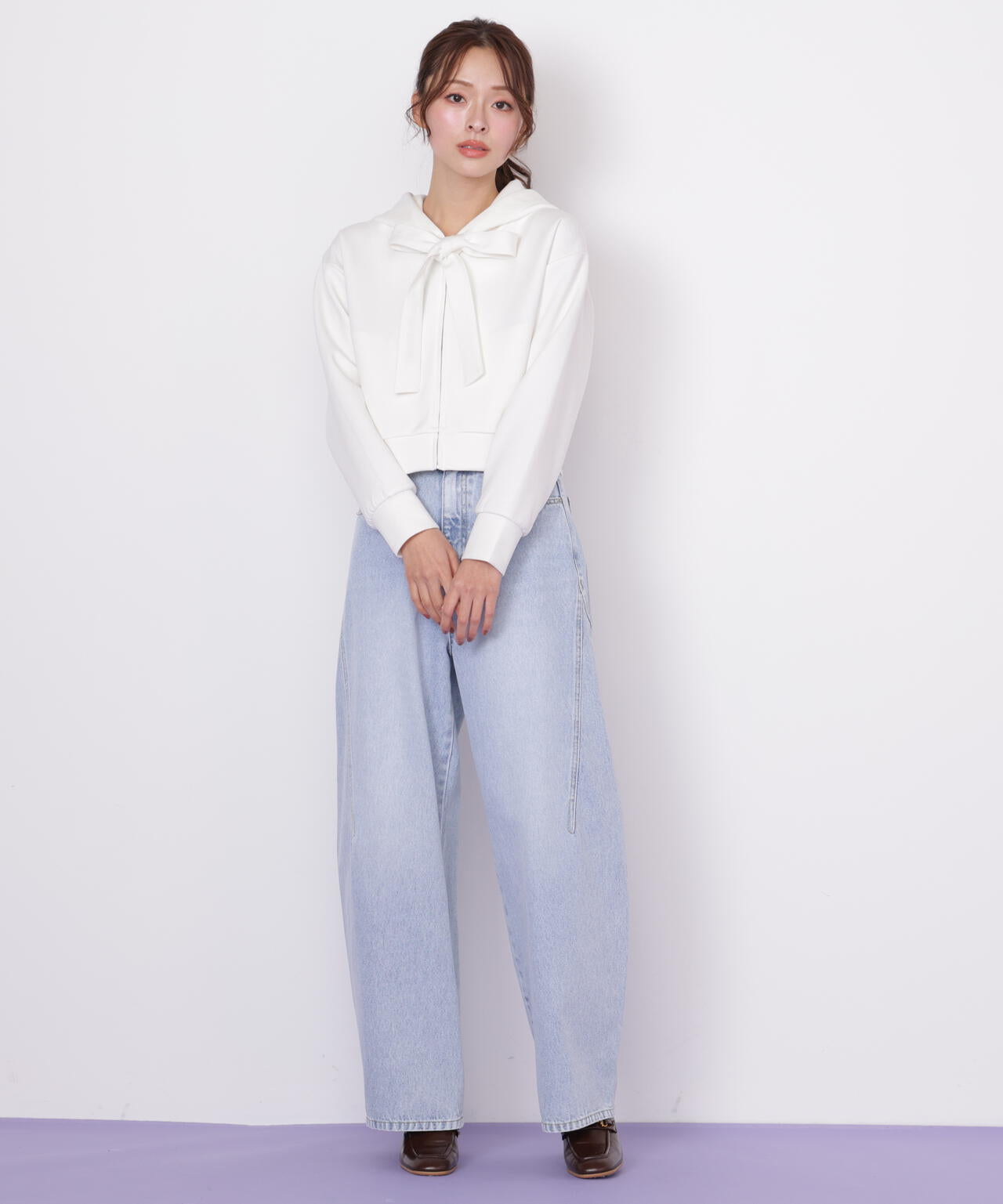 ビッグリボンパーカー