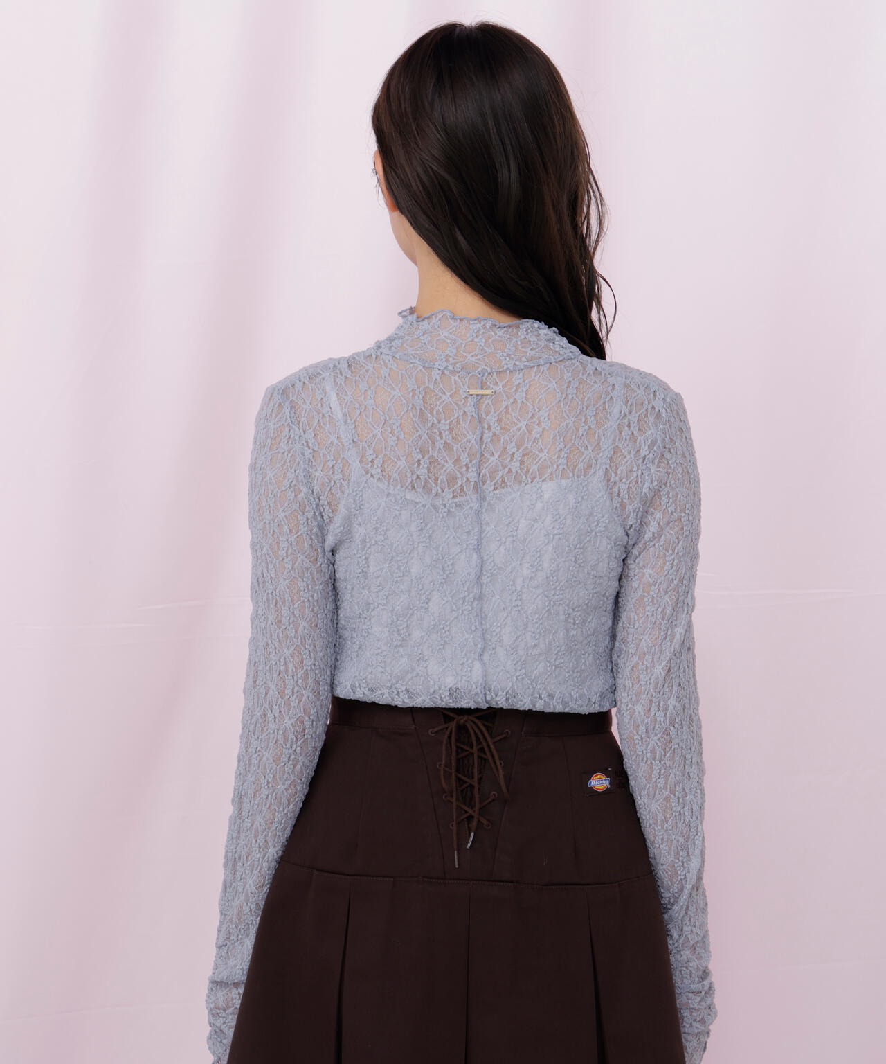 レースカットソートップス