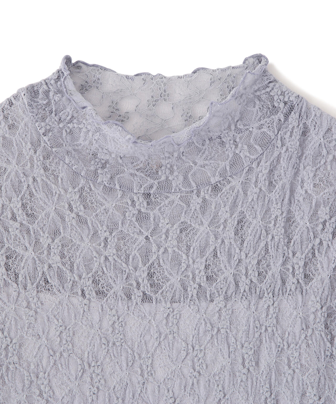 レースカットソートップス