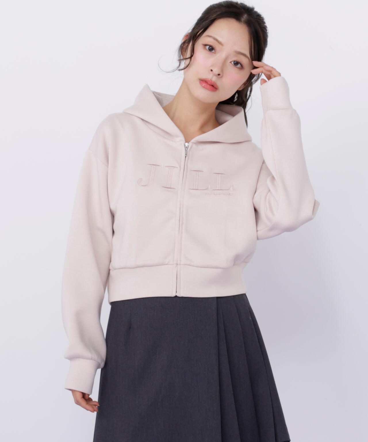 着用1度のみ JILLSTUART パーカー ビッグリボンパーカー | JILL by JILL STUART（ジル バイ ジル