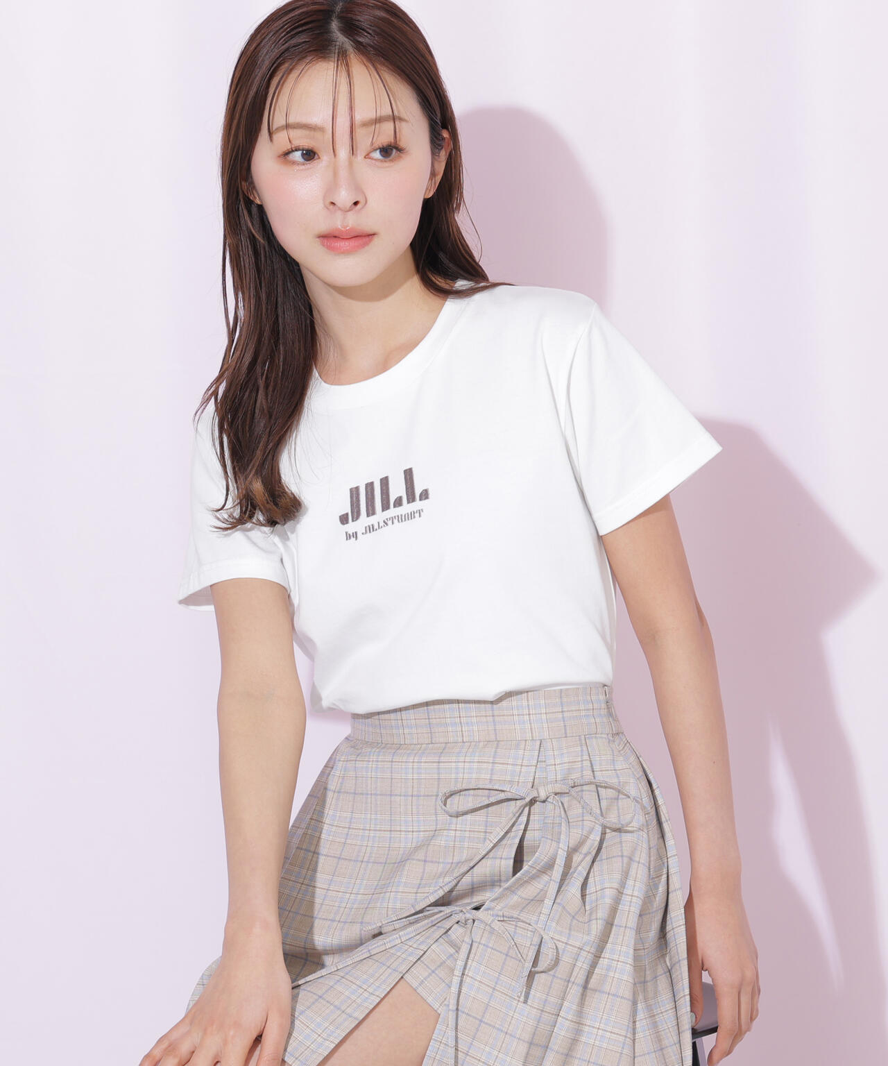 刺繍ロゴTシャツオーガニックコットン | JILL by JILL STUART（ジル