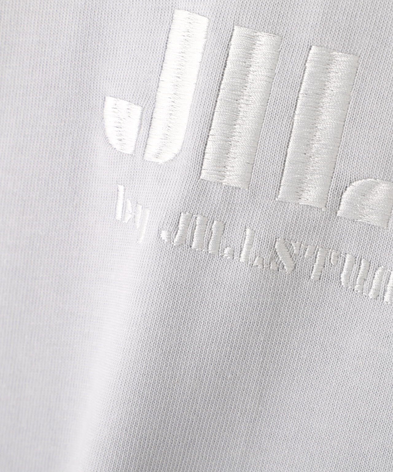 刺繍ロゴTシャツオーガニックコットン