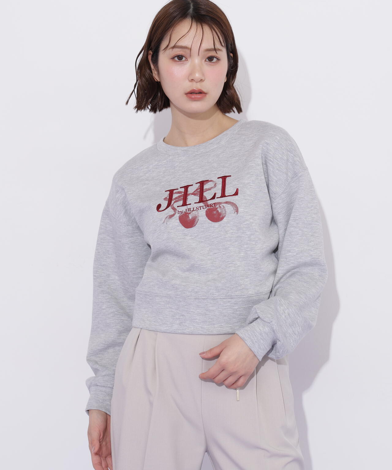 チェリーロゴスウェット | JILL by JILL STUART（ジル バイ ジル