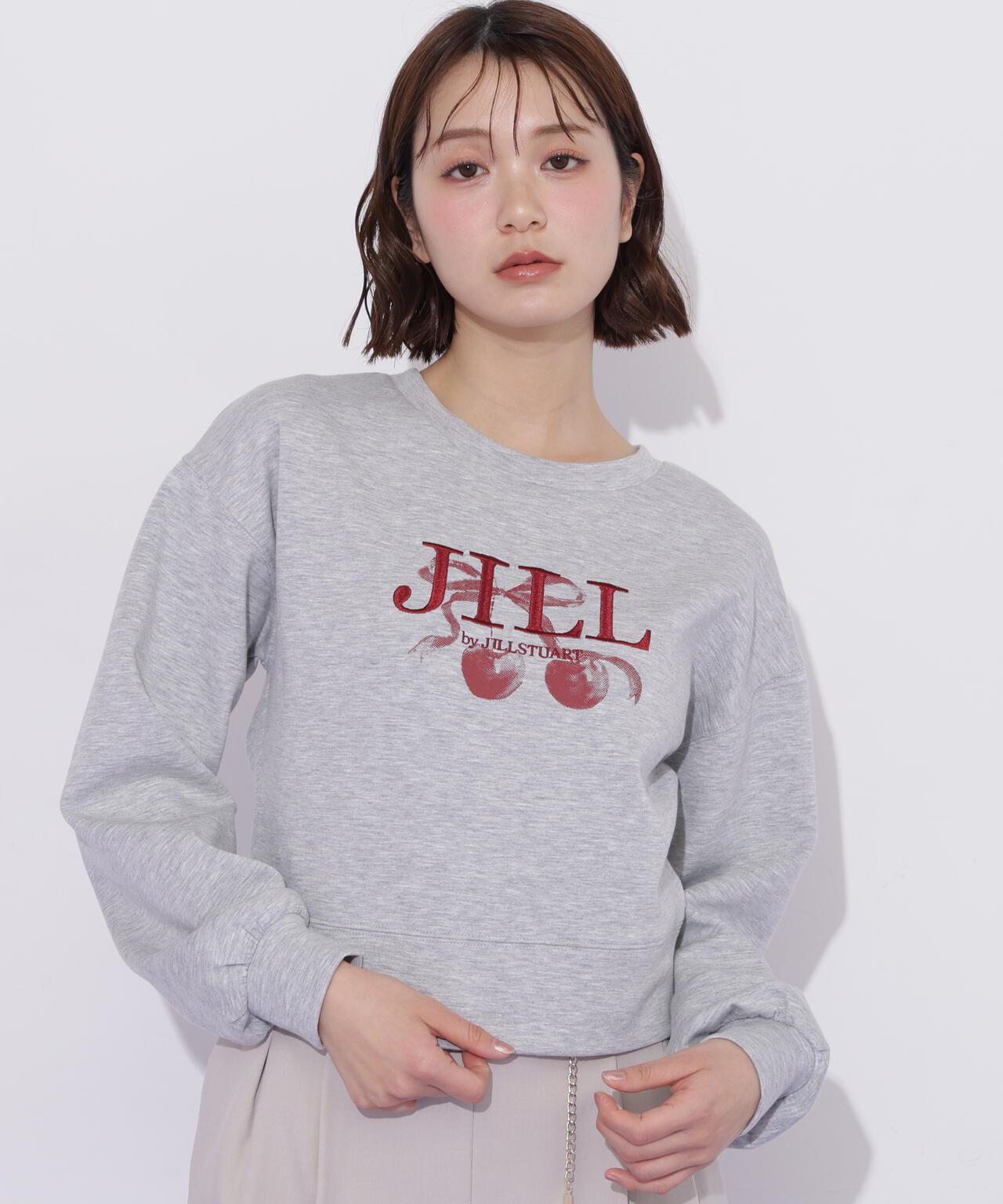 チェリーロゴスウェット | JILL by JILL STUART（ジル バイ ジル