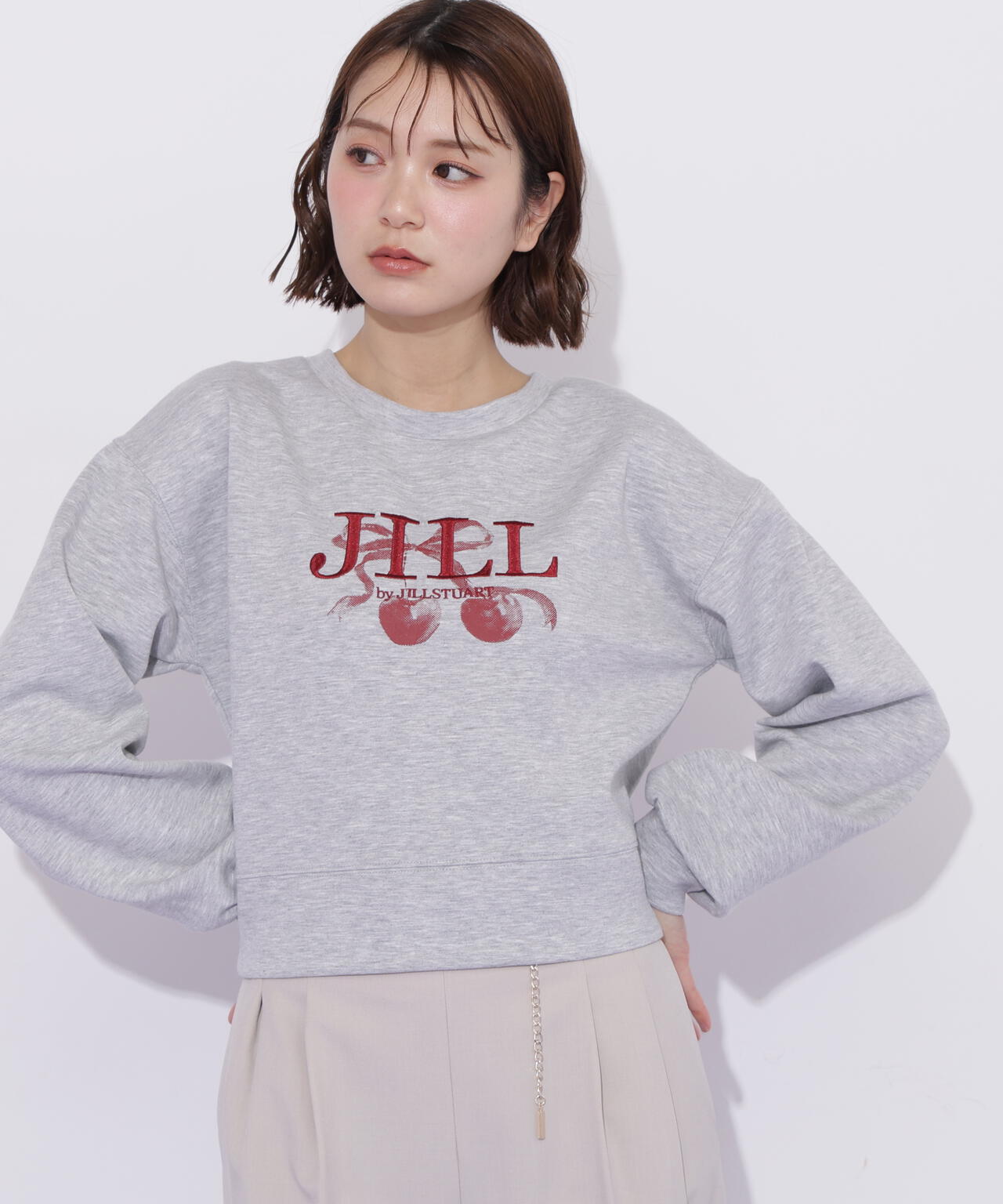 チェリーロゴスウェット | JILL by JILL STUART（ジル バイ ジル