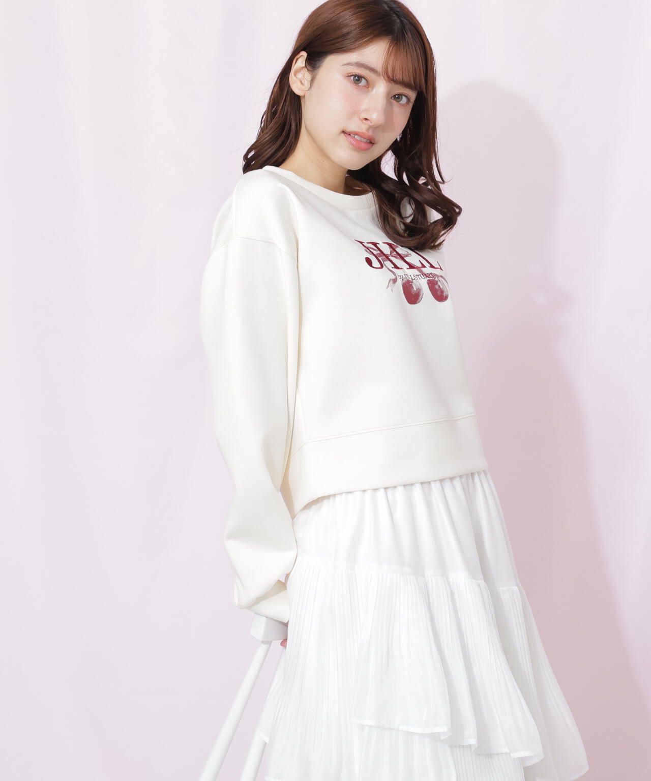 チェリーロゴスウェット | JILL by JILL STUART（ジル バイ ジル