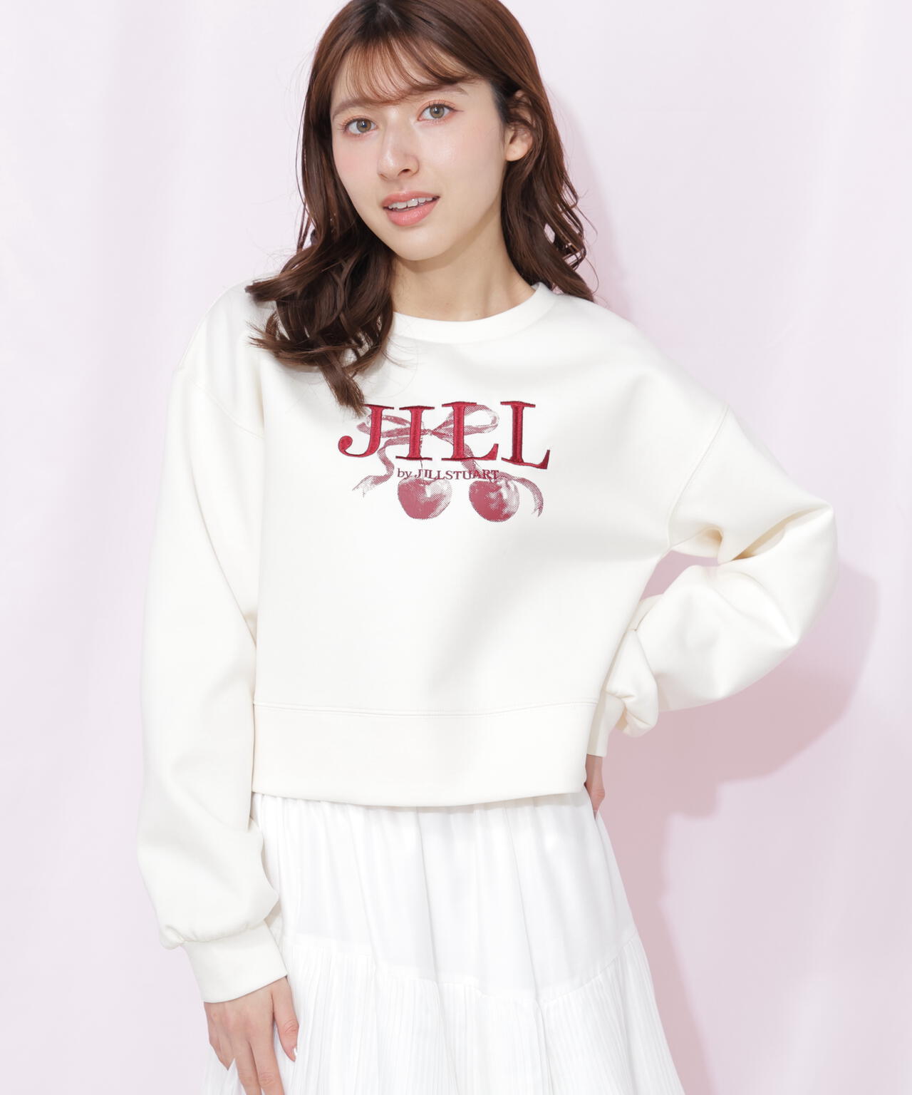 チェリーロゴスウェット | JILL by JILL STUART（ジル バイ ジル