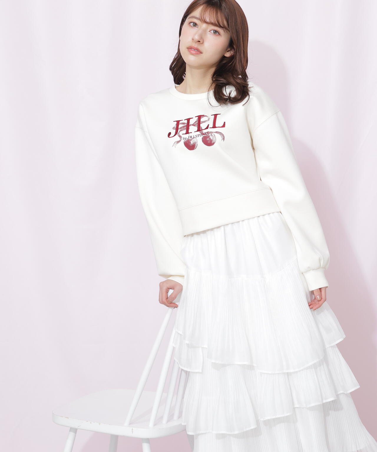 チェリーロゴスウェット | JILL by JILL STUART（ジル バイ ジル