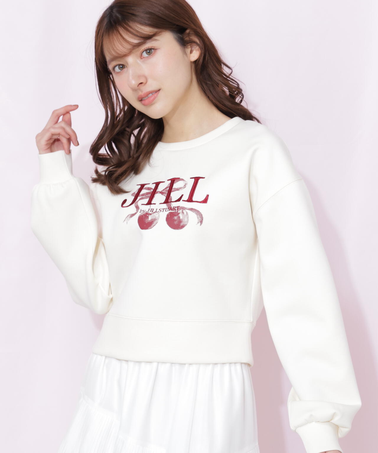 チェリーロゴスウェット | JILL by JILL STUART（ジル バイ ジル