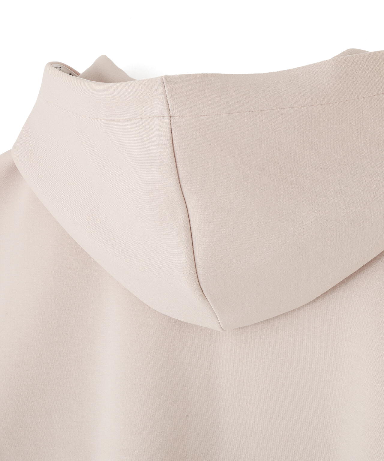 ダイバー素材ショート丈フーディ