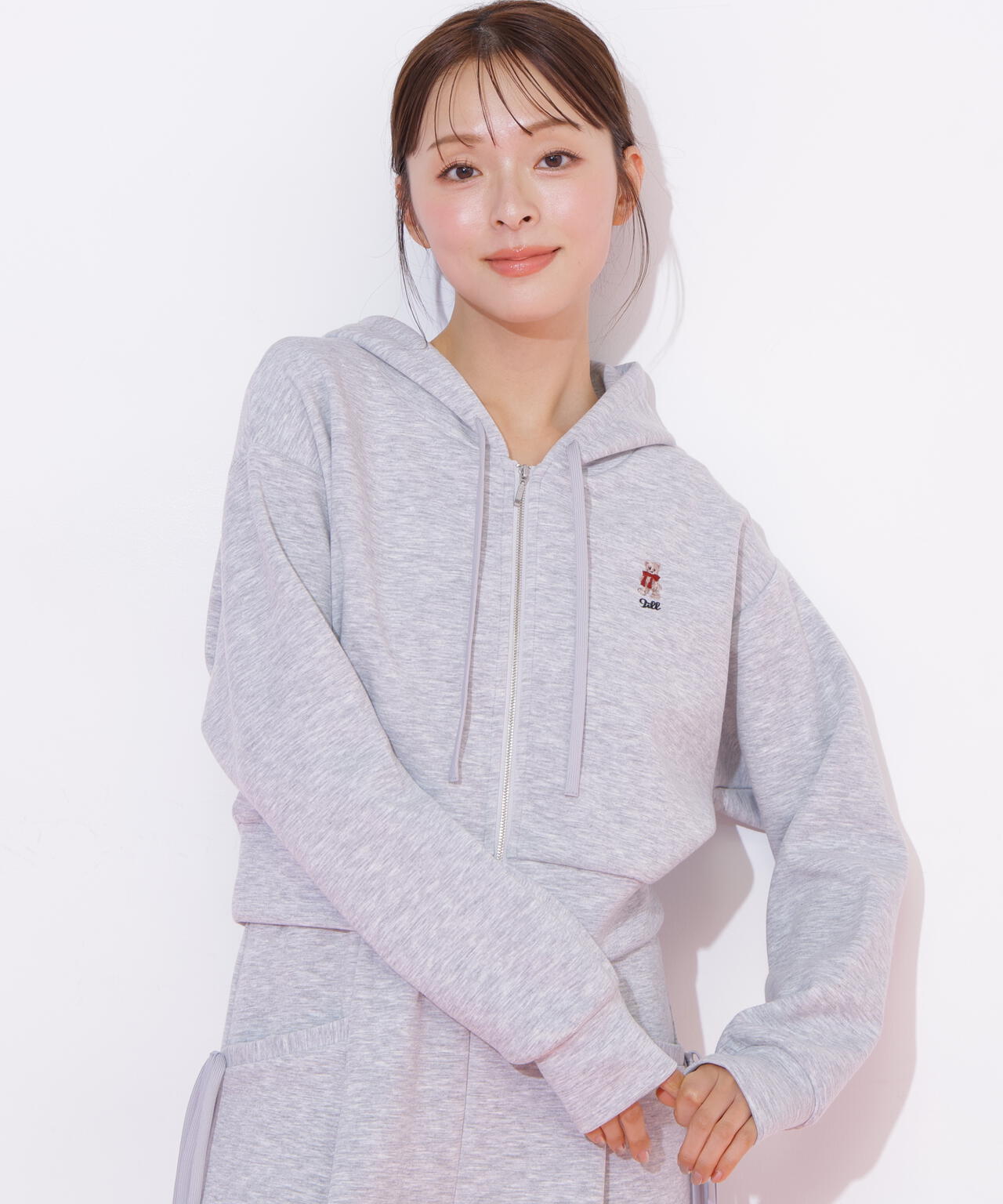 BEARシリーズ＞ワンポイント刺繍パーカー | JILL by JILL STUART（ジル