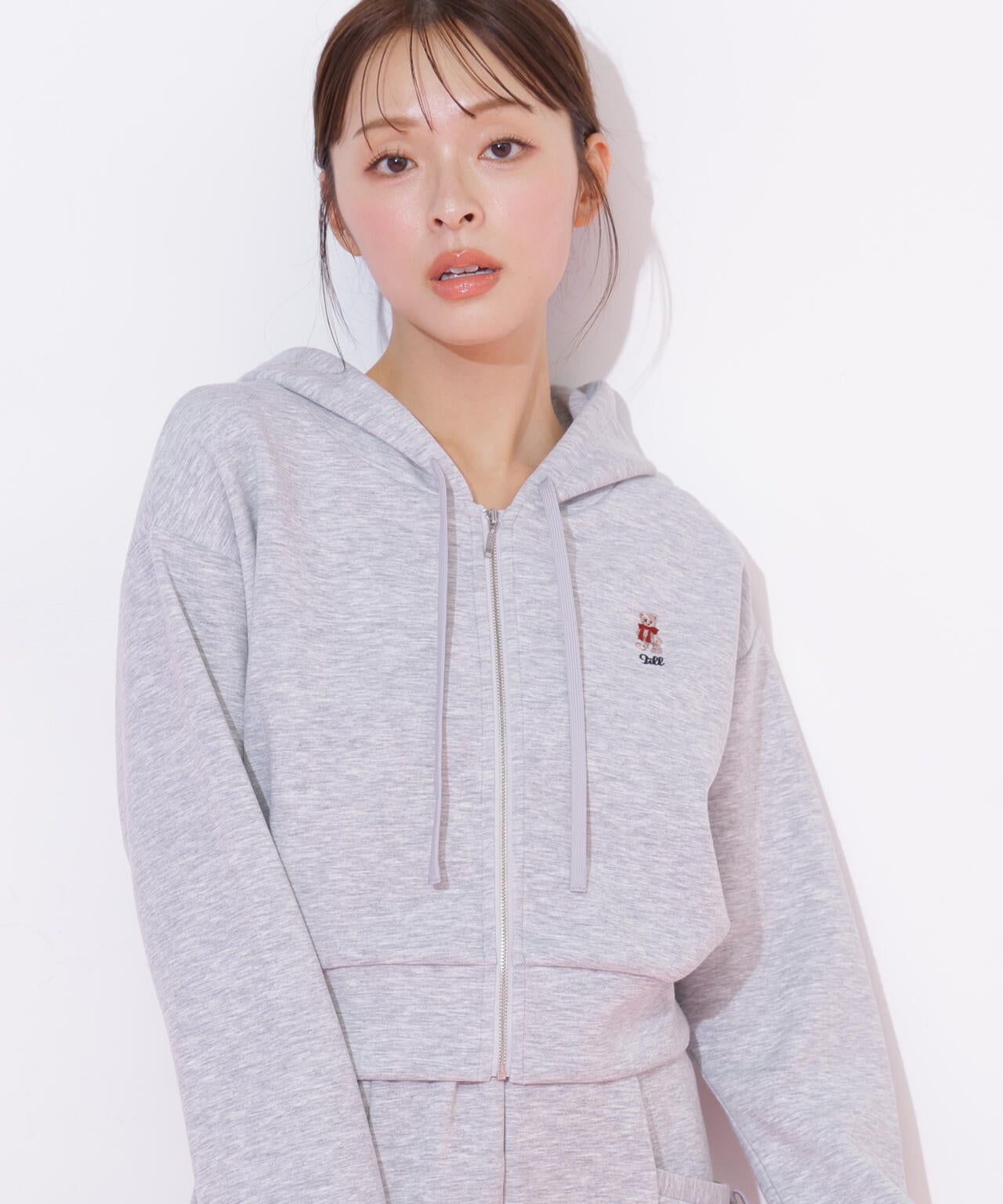 BEARシリーズ＞ワンポイント刺繍パーカー | JILL by JILL STUART（ジル