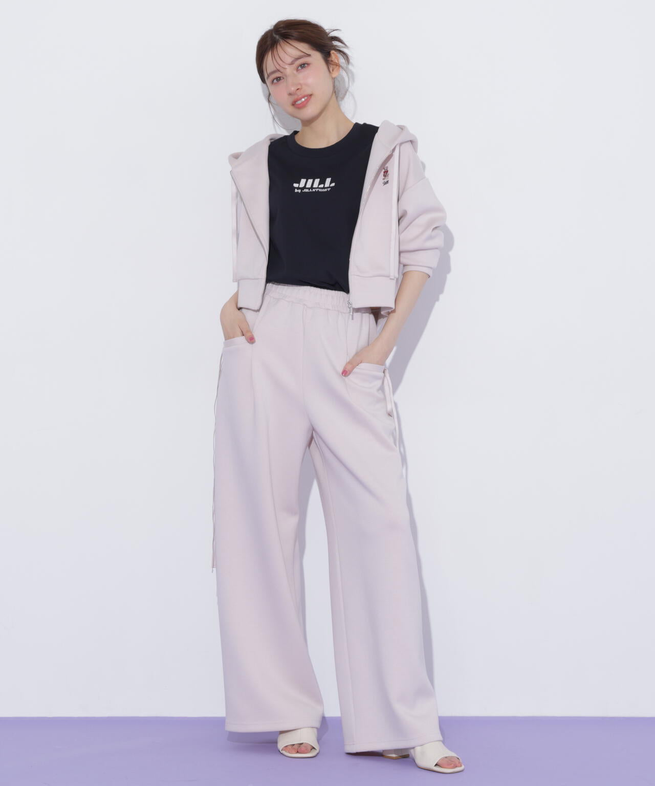 BEARシリーズ＞ワンポイント刺繍パーカー | JILL by JILL STUART（ジル