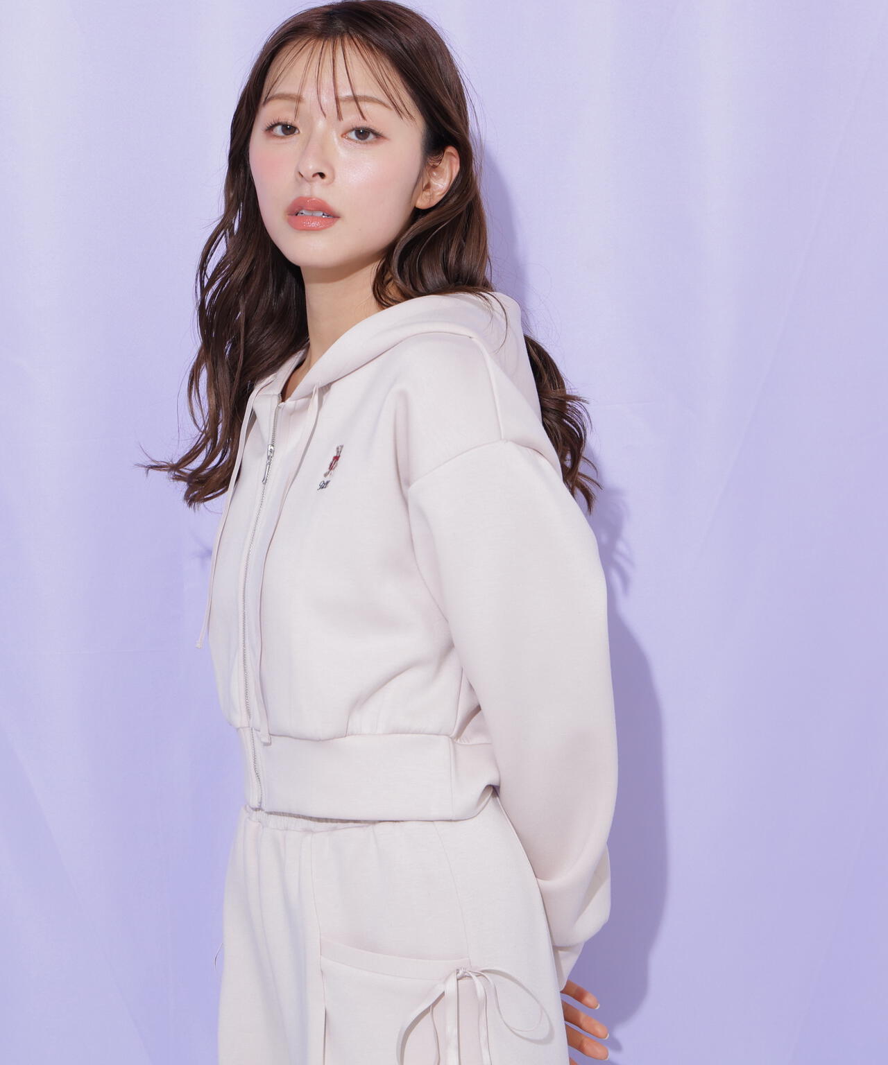 BEARシリーズ＞ワンポイント刺繍パーカー | JILL by JILL STUART（ジル