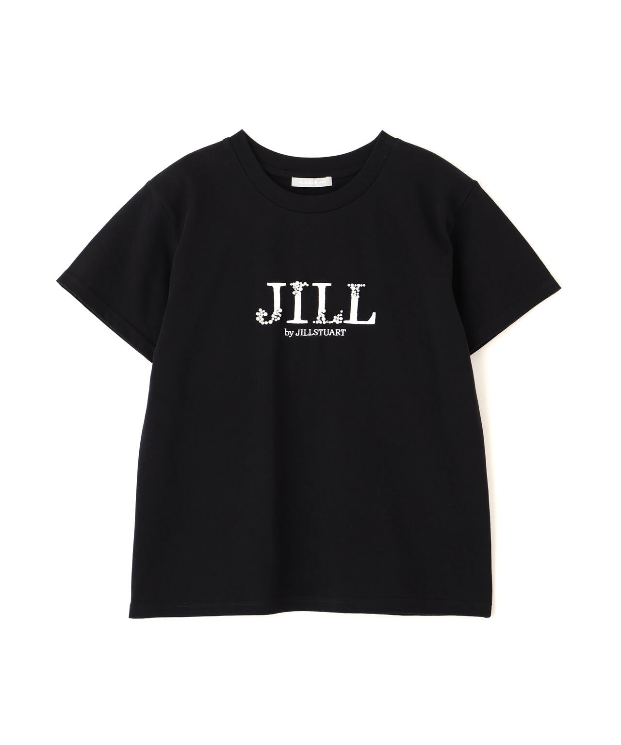 オーガニックコットンビジューロゴTシャツ | JILL by JILL STUART