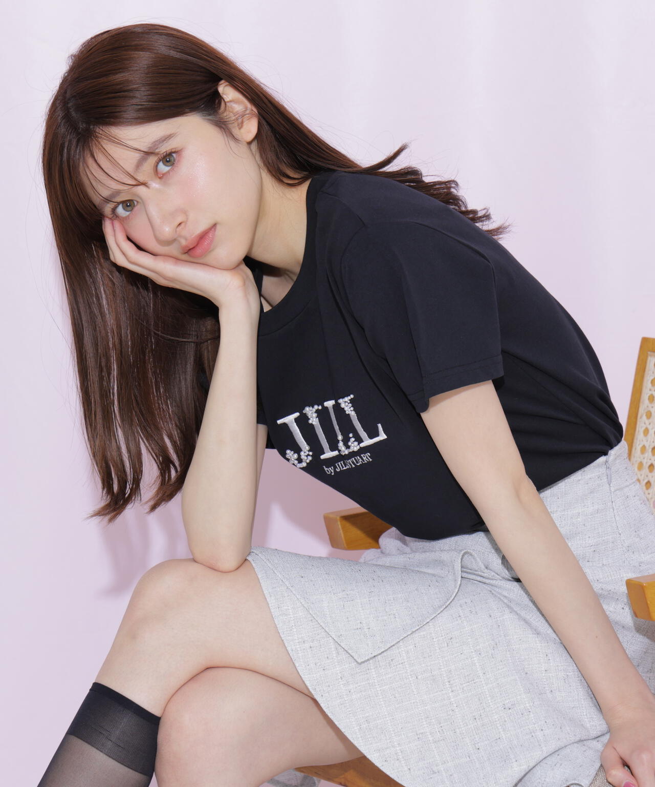 ジルバイスチュアート❤︎シャツ JILL by JILL STUART（ジルバイジルスチュアート） tシャツ 「新色追加