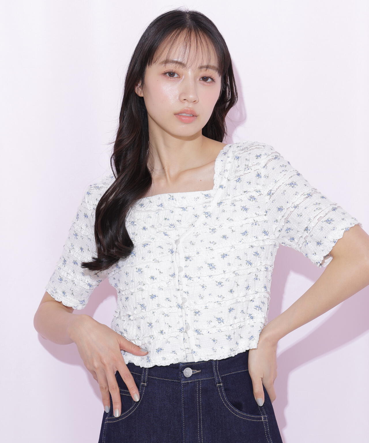 フリルカットソーアンサンブル | JILL by JILL STUART（ジル バイ ジル