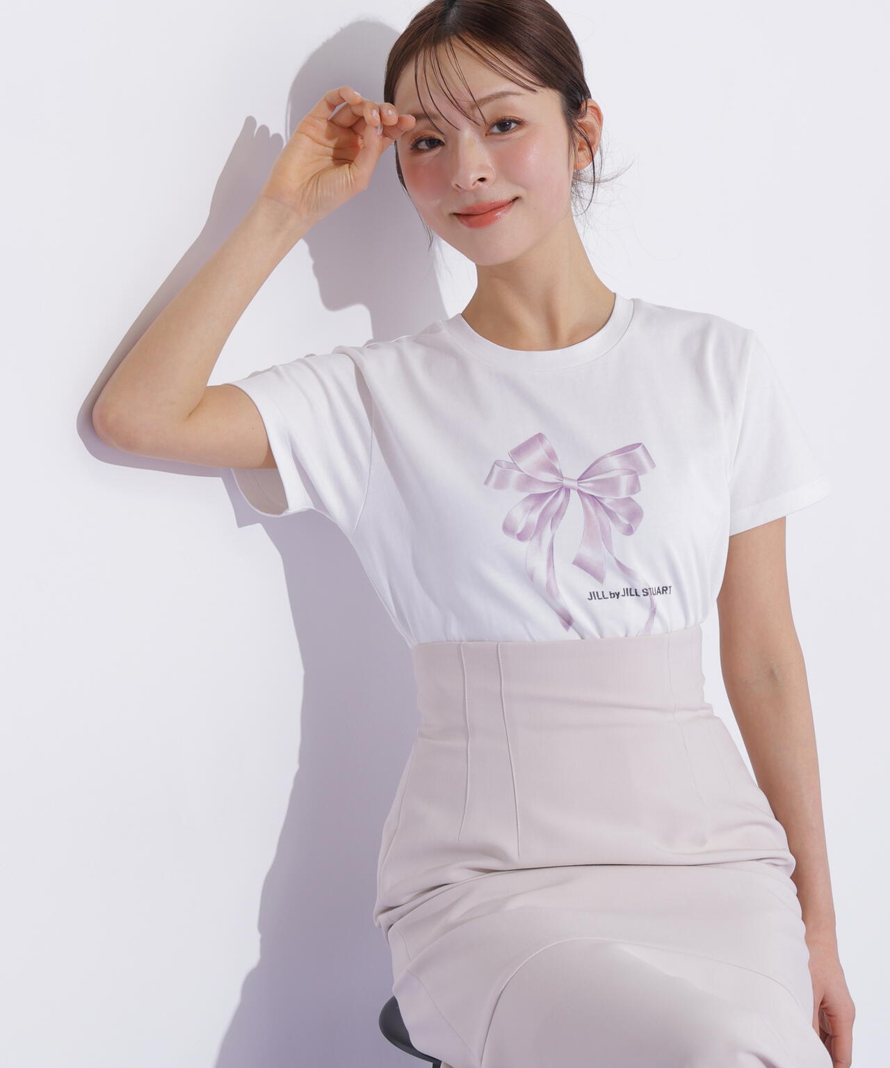 フォトジェニックリボンTシャツ | JILL by JILL STUART（ジル バイ
