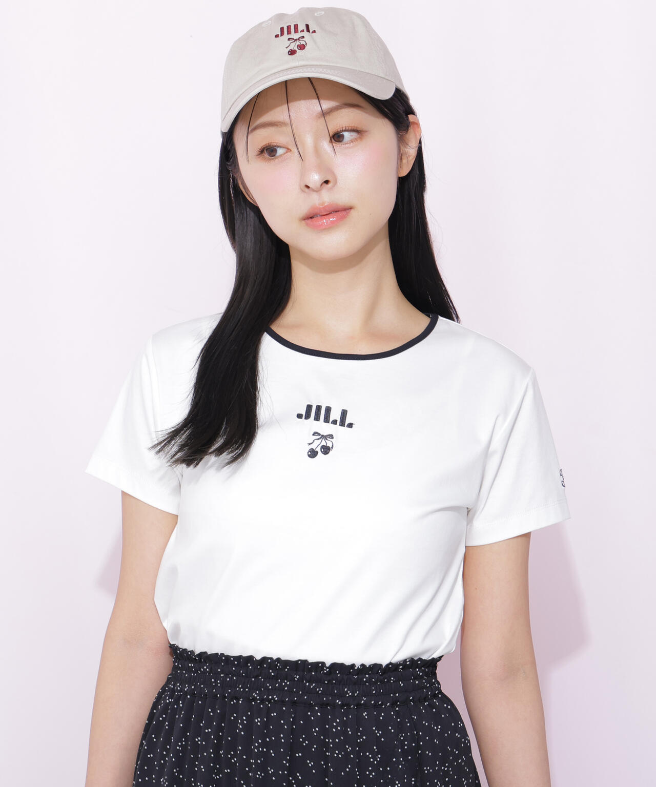 チェリーロゴTシャツ | JILL by JILL STUART（ジル バイ ジル