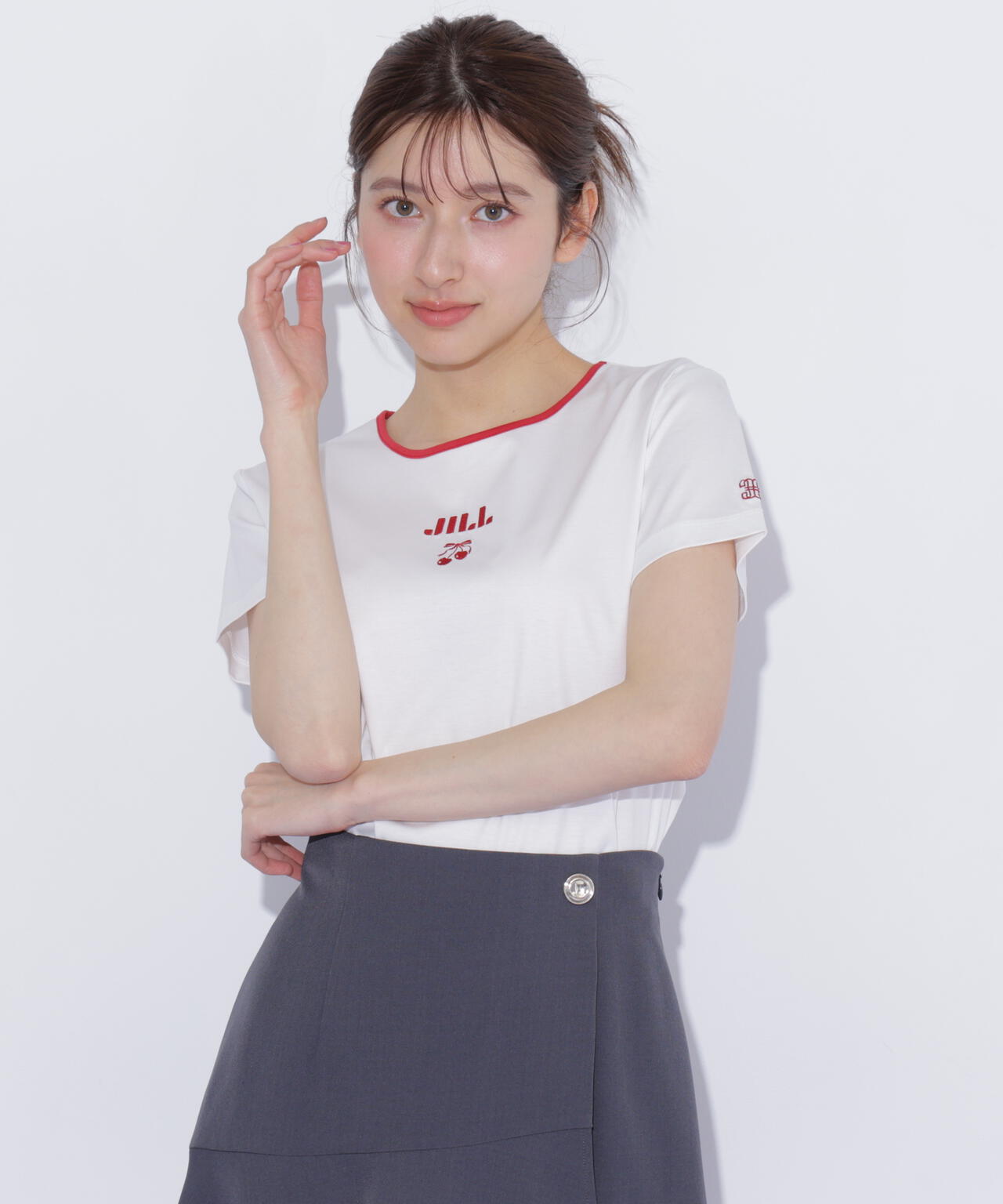 チェリーロゴTシャツ | JILL by JILL STUART（ジル バイ ジル