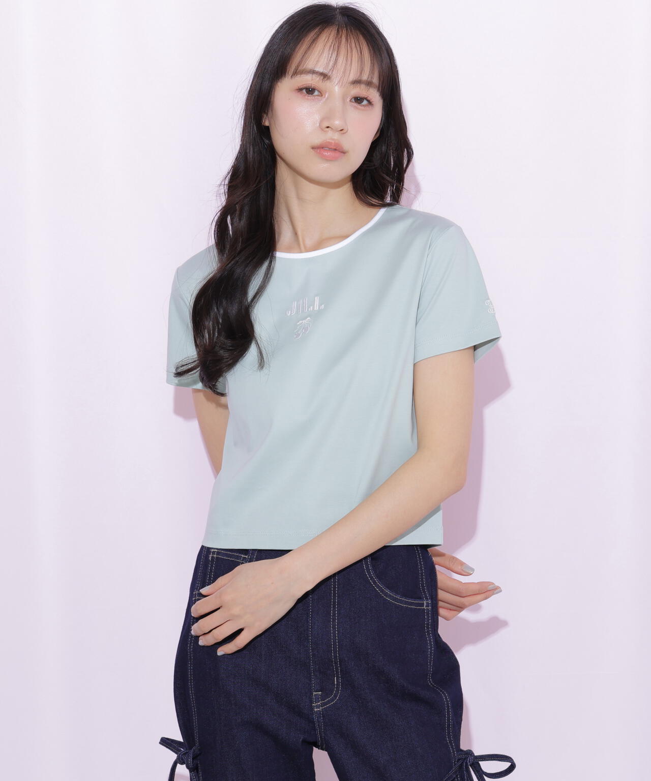 チェリーロゴTシャツ | JILL by JILL STUART（ジル バイ ジル