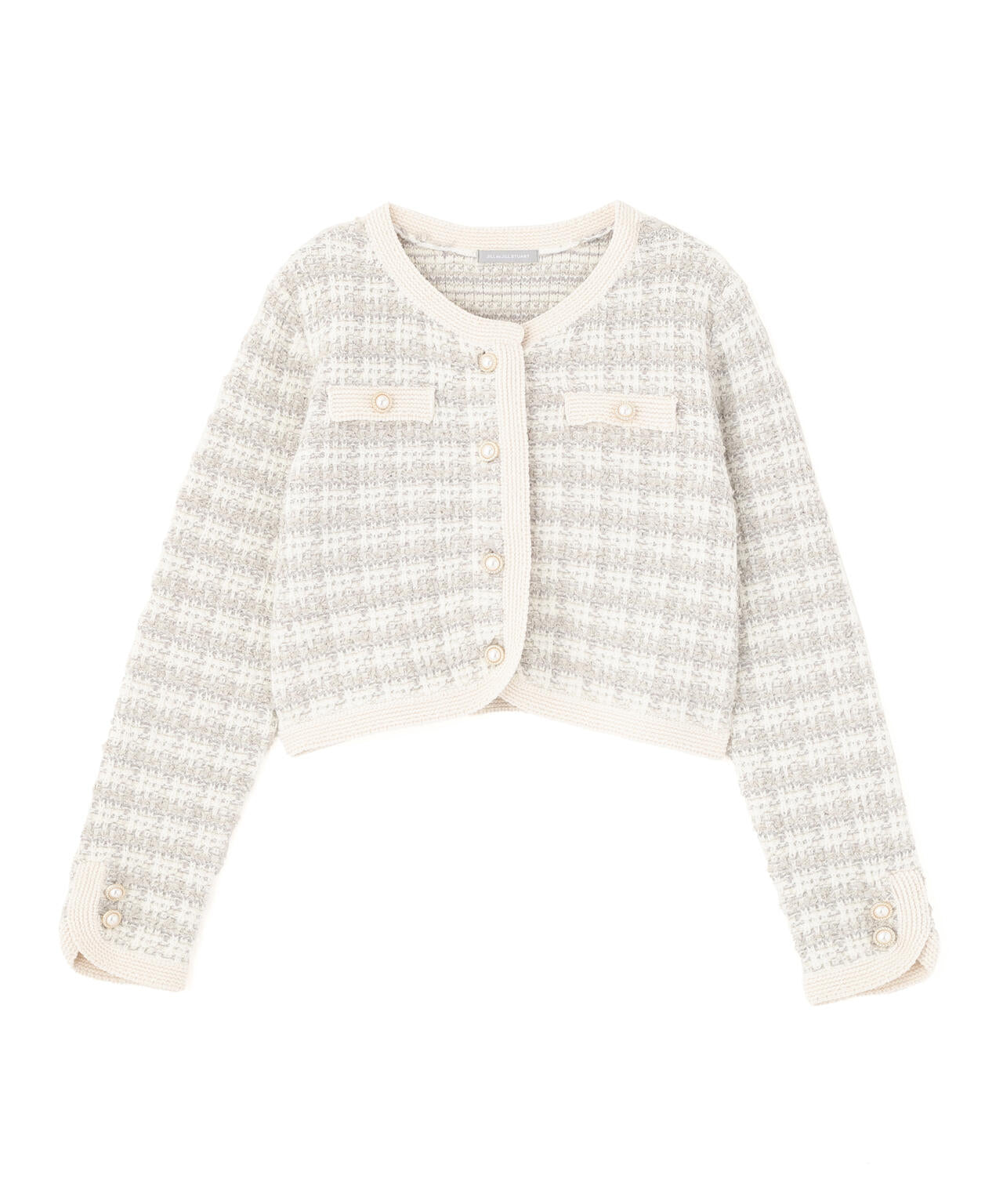 ラメミックスツィードニットジャケット | JILL by JILL STUART（ジル