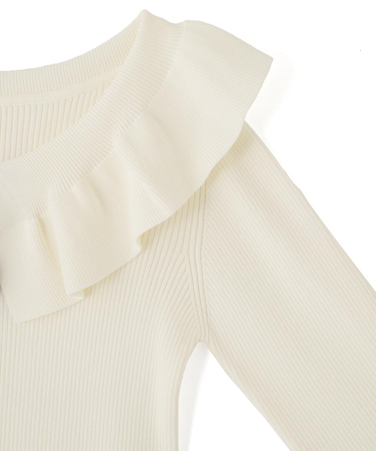 ケープリブニット