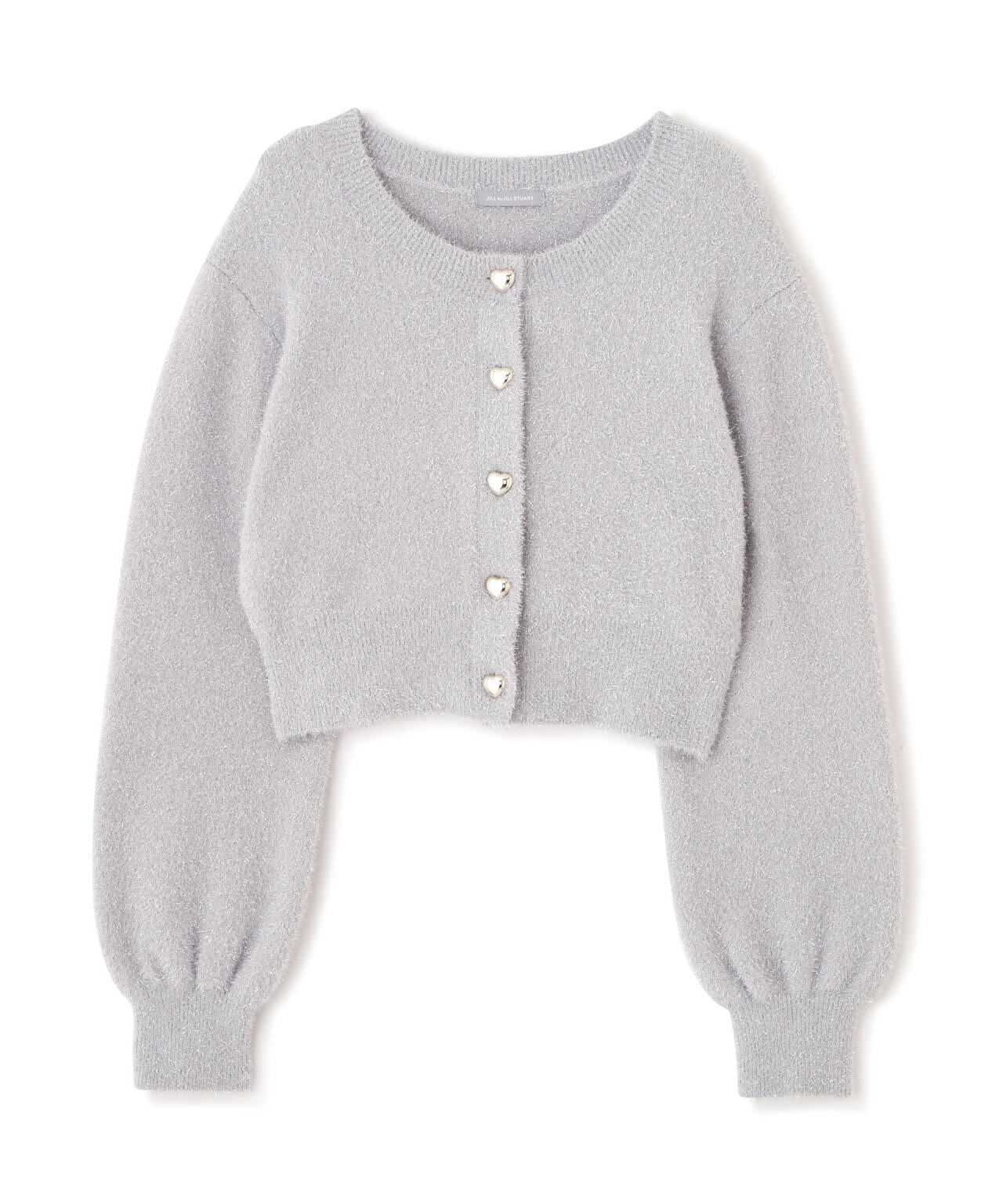 ハートボタンラメフェザーカーディガン | JILL by JILL STUART（ジル