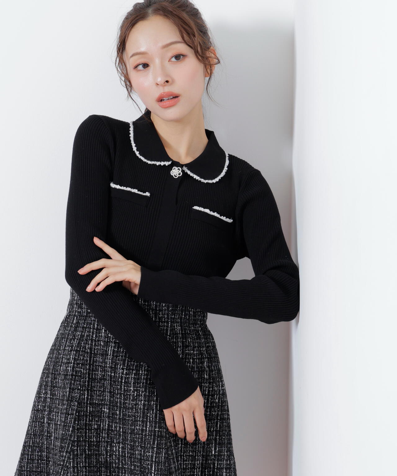 パールブレードエリツキニット | JILL by JILL STUART（ジル バイ ジル