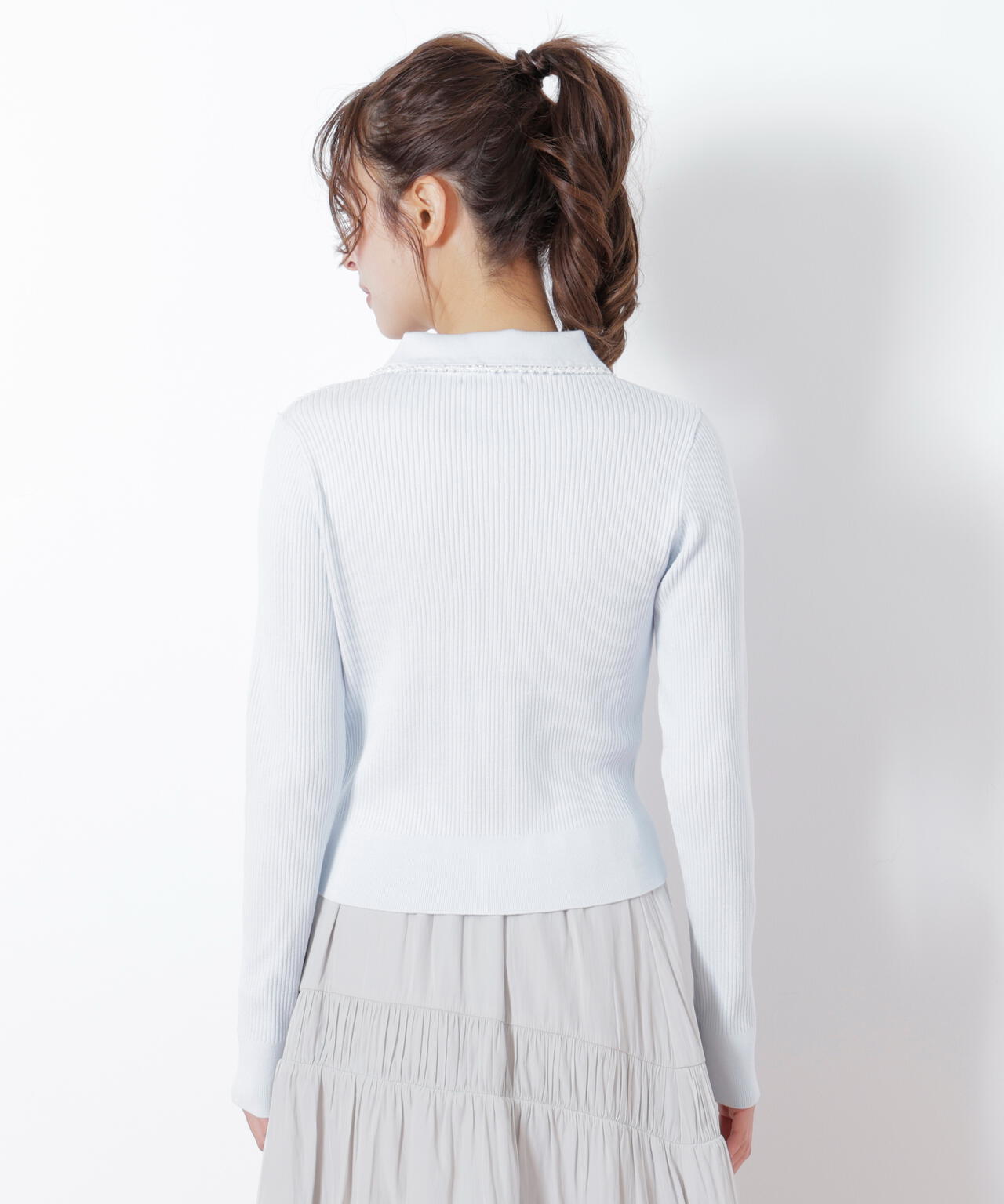 パールブレードエリツキニット | JILL by JILL STUART（ジル バイ ジル