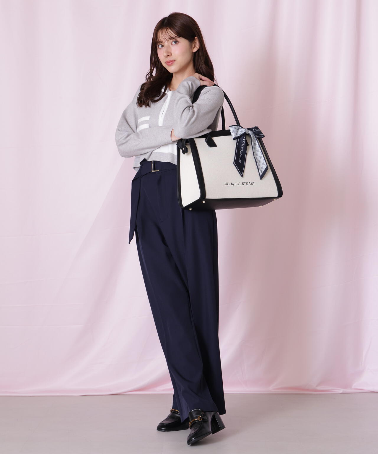 セーラーカラーニット