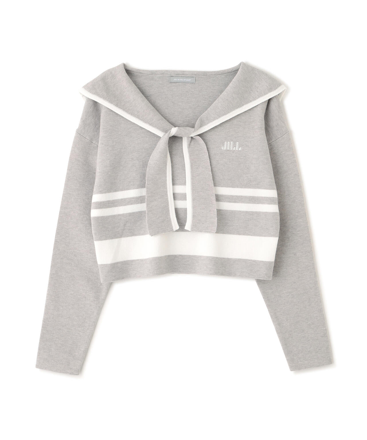 セーラーカラーニット