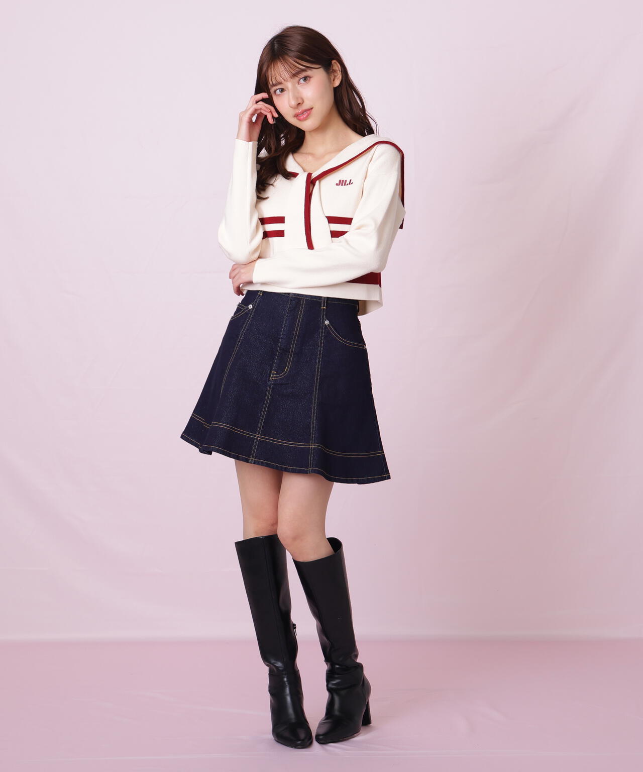 セーラーカラーニット | JILL by JILL STUART（ジル バイ ジル